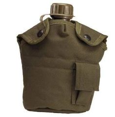 Fleece-lined , Vented Keeper Clips , Tab Pouch , Available In Olive Drab And Black Leather Canteen Cover, Alice Pack, Tablet Storage, Water Purification Tablets, Water Canteen, Storing Water, Water Bottle Pouch, Water Purification, Longchamp Le Pliage Backpack