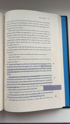 an open book with text on the page