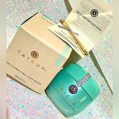 Tatcha Skincare The Clarifying Clay Mask Exfoliating Pore Treatment 1.7 Oz/50 Ml - Brand New! Still Sealed. Only Taken Out Of Box For The Photos! A Clarifying Clay Mask That Warms To Open Pores And Purify With Japanese Volcanic Ash, Gently Exfoliates With Japanese Konjac, And Minimizes Excess Oil And Sebum With Okinawa Kucha Clay For Smoother, Clearer Skin In Just 3 Minutes. Gently Exfoliates Away Dead Skin, Reducing Pore Congestion. Absorbs Excess Oil, Sebum, And Dirt From The Pores Without Ove Face Exfoliating, Tatcha Skincare, Open Pores, Volcanic Ash, Mask Types, Reduce Pores, Skin Mask, Neutral Eyeshadow, Clearer Skin