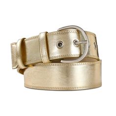 PRICES MAY VARY. Premium Materials: Our gold leather wide belt is crafted with the utmost attention to detail, using high-quality materials and top-notch craftsmanship. From the selection of materials to the finishing touches, every step of the manufacturing process ensures a belt of exceptional quality and durability. This dedication to excellence sets our belt apart and guarantees a long-lasting accessory that you can rely on for both style and functionality. Stand Out with Gold: Step away fro Gold Belt Outfit, Big Gold Belt, Leather Wide Belt, Leather Dress Fashion, Womens Belts, Belt Outfit, Belt For Jeans, Leather Waist Belt, Polished Casual