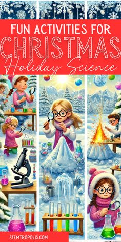 fun activities for christmas holiday science