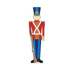 Great for all ages Can be mounted to a wall or door, or stand by itself Solid corrugated cardboard construction Christmas collection Advanced Graphics | Advanced Graphics Christmas Toy Soldier Cardboard Stand-Up 74.0 H x 23.0 W | 6' 2" H X 1' 11" W | Wayfair Life Size Cardboard Cutout, Christmas Toy Soldiers, Cardboard Stand, Nutcracker Characters, Cardboard Standup, Nutcracker Christmas Decorations, Life Size Cutouts, Fairs And Festivals, Cardboard Cutouts