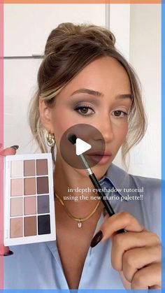 Subtle Glam Makeup Tutorial, Evening Make Up Tutorial, Matt Eyeshadow Looks, Eye Makeup For Photoshoot, Wedding Eyeshadow Tutorial, How To Do Glam Makeup, Make Up Tutorial Step By Step Videos, Ways To Do Eyeshadow, Party Makeup Tutorial Step By Step