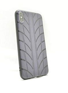 an iphone case that is designed to look like a tire tread on a white background