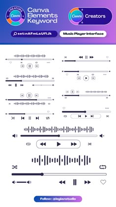 an info sheet with different font and numbers on it, including the symbols for each letter