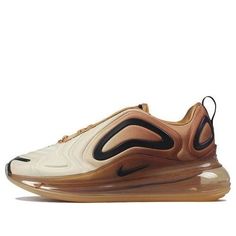 Nike Womens WMNS Air Max 720 Wheat AR9293-700 Air Max 90 Premium, Orange Camo, Air Max 720, Air Max 98, Cargo Khaki, Marathon Running Shoes, Nike Air Max For Women, Air Max Women, Marathon Running