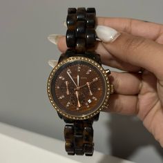 Used Some Cosmetic Flaws Please See The Pictures Michael Kors Jewelry, Brown Gold, Womens Jewelry Bracelets, Michael Kors, Women Jewelry, Gold, Women Shopping, Color