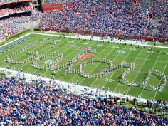 a football stadium filled with lots of people