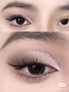 Dark Dress Makeup Look, Kpop Smokey Eye, Simple Eye Makeup For Black Dress, Smokey Eye Douyin Makeup, Black And Grey Makeup Looks, Ullzang Make Up Tutorial, Twice Concert Makeup, Douyin Smokey Eye, Simple Makeup For Black Dress