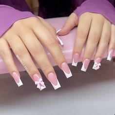 perfect french tip nails Perfect French Tip, Cross Nail Designs, Cross Nails, Acrylic Nail Set, New Nail Designs, Simple Acrylic Nails, Tip Nails