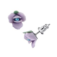 Enchanting beauty is effortless with these porcelain rose stud earrings from 1928.EARRING DETAILS Length: 0.38 in. Backings: post Metal: alloy Plating: silver tone Not appropriate for children 14 years old and younger. Size: One Size. Color: Purple. Gender: female. Age Group: adult. Resin Succulent, Rosé Theme, Rose Stud Earrings, Post Metal, 1928 Jewelry, Key Caps, Porcelain Roses, Pink Set, Spring Jewelry