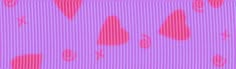 an image of pink and red shapes on a purple background that looks like blood drops