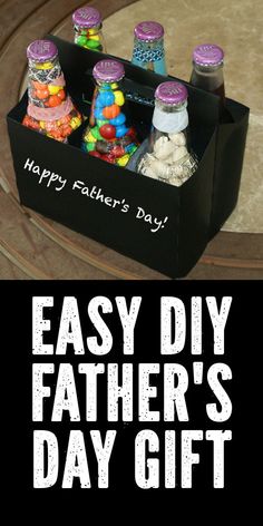 an easy father's day gift idea for the kids to make with their dad