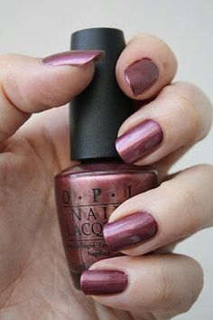 ☆Mauving to Manitoba☆ OPI - from the Classic Colors Collection $8 shipped Opi Polish, Mauve Nails, Opi Nail Colors, Beautiful Nail Polish, Nail Colours, Colorful Nail Designs, Pink Nail, I Love Nails, Nail Polish Designs