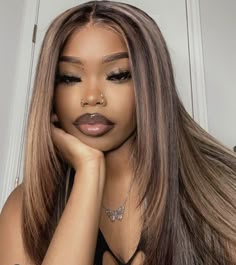 Pelo Color Vino, Desired Face, Cute Hair Colors, Hair Streaks, Dyed Hair Inspiration, Pretty Hair Color, Front Lace Wigs Human Hair, Dye My Hair