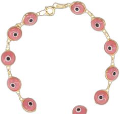 Evil Eye Bracelet Silver, Bead Evil Eye, Evil Eye Beads, Rose Colored Glasses, Eye Beads, Eye Bracelet, See The World, Evil Eye Bracelet, Pink Glass