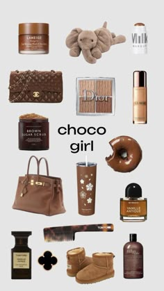 Chocolate Girl Aesthetic, Wishlist Moodboard, Choco Girl, Aesthetic Wishlist, Moodboard Inspo, Matte Bronzer