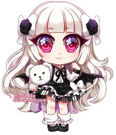 | PC | Blanca +SPEEDPAINT by DindaNda.deviantart.com on @DeviantArt Voodoo Art, Dibujos Anime Chibi, Mermaid Illustration, Design Comics, Chibi Anime Kawaii, Characters Design, Chibi Girl, Kawaii Chibi