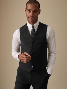 Black Vest Dress, Black Suit Vest, Black Male Models, Black Waistcoat, Double Breasted Waistcoat, Tuxedo Vest, Morning Suits, Corporate Dress