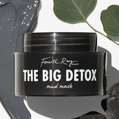 The Big Detox Mud Mask | Fourth Ray Beauty Fourth Ray, Fourth Ray Beauty, Mud Face Mask, Skin Detox, Licorice Root Extract, Mud Mask, Hydrating Mask, Kaolin Clay, Gel Moisturizer