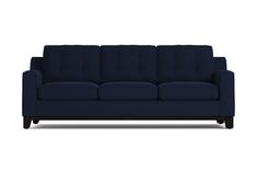 an image of a blue couch on a white background