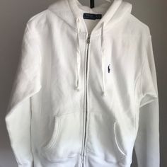 Condition: Brand New With Minor Flaws.(Pic 2, Pic 3) Size: Xs Bust: 96cm Length: 60cm 84% Cotton, 16% Polyester The Original Price Is $168 Sporty Ralph Lauren Tops For Streetwear, Casual Winter White Cotton Top, Casual Cozy Fit Winter White Top, Ralph Lauren Cotton Long Sleeve Sweatshirt, Ralph Lauren Zip Up, Ralph Lauren Casual Long Sleeve Sweatshirt, Casual Long Sleeve Ralph Lauren Sweatshirt, Ralph Lauren White Winter Outerwear, Casual Ralph Lauren Outerwear