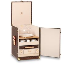 LOUIS VUITTON® - Boîte Afternoon Tea - Monogram Trunk Boxes, Louis Vuitton Store, Louis Vuitton Official Website, Tea Box, Louis Vuitton Official, Art Of Living, Small Leather Goods, Shopping Trip, Monogram Canvas