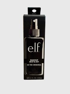 e.l.f. Makeup Mist & Set Lightweight Long Lasting All-Day Wear Revital 4 fl oz. Elf Makeup Products, Elf Products, Elf Cosmetics, Elf Makeup, Xmas List, Setting Spray, Makeup Products, Mist, Elf