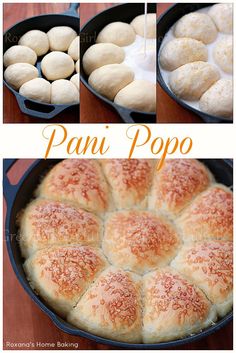 how to make pani pop in a cast iron skillet with the recipe below