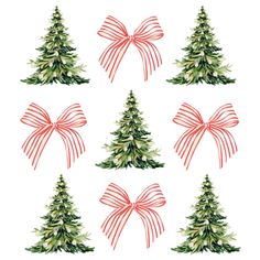 Bows Png, Christmas Coquette, Paper Material, Coquette Bow, Digital Download Etsy, High Gloss, Transparent Background, Printed Items, Christmas Tree