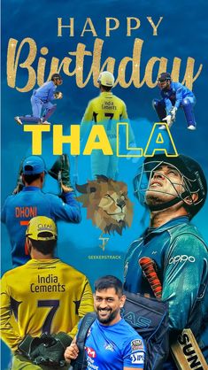 Dhoni Bday Images, Happy Birthday Thala Ms Dhoni, Dhoni Birthday Banner, M S Dhoni Happy Birthday, Ms Dhoni Birthday Poster, Dhoni Birthday Wishes