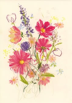 Home | Claudia Lowry Flowers Crayon Drawing, Crayon Flowers Drawing, Oil Pastel Crayons Drawing, Flowers Colored Pencil, Drawing Of Flowers, Dorm Inspo, Cocoppa Wallpaper, Arte Van Gogh, Art Diary