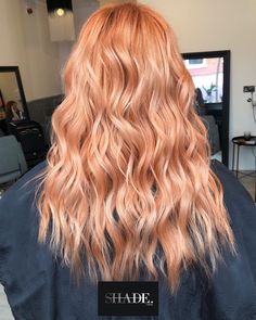 Pumpkin Peach Hair, Cooper Peach Hair, Peaches And Cream Hair, Golden Peach Hair, Ginger Peach Hair, Apricot Hair Color, Dark Peach Hair, Coral Hair Color, Peachy Pink Hair