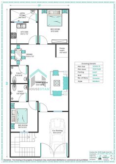 the floor plan for a house with three bedroom and two bathrooms, including an attached garage