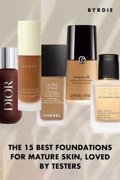 The 15 Best Foundations for Mature Skin of 2024, Tested Make Up For Maturing Skin, Best Light Weight Foundation, Best Foundation For Aging Skin Over 50, Best Foundation For Over 40, Best Medium Coverage Foundation, Foundation For Aging Skin, Best Makeup Foundation, Foundation For Older Skin, Best Full Coverage Foundation