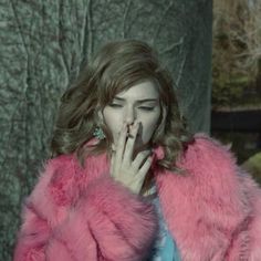 Fur Coat, Pink