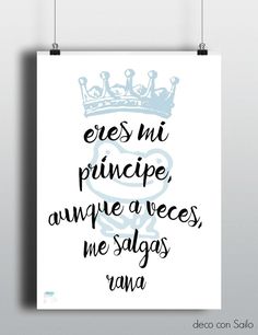 a black and white poster with the words,'ques mi principee,