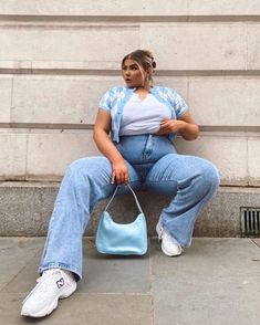 Indie Outfits Plus Size, Fall Fashion 2023, Pastel Outfits, Blue Sunday, Outfits Curvy, Plus Size Fall Fashion, Chubby Fashion, Plus Size Fall, Alfredo Sauce