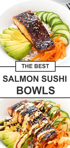 the best salmon sushi bowls