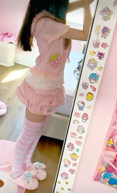 𓎢𓎡　　#cutecore #cutecoreoutfit Kawaii Outfit Ideas, Hat Aesthetic, 일본 패션, Kawaii Fashion Outfits, Mooncake, Discord Server, J Fashion, Pink Outfits, Really Cute Outfits