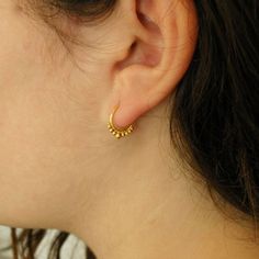 Beautiful Gold Plated arrings - cartilage jewelry - Septum Earring - Indian Tragus Jewelry - Ethnic Tragus Jewelry Cheap Traditional Hoop Jewelry, Gold Hoop Indian Earrings, Cheap Gold Jhumkas For Pierced Ears, Traditional Small Hoop Earrings, Cheap Traditional Small Hoop Earrings, Cheap Traditional Single Earring, Cheap Traditional Hoop Earrings, Hoop Gold Earrings Designs, Beautiful Earrings Indian