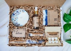 This Spa Gift set is perfect for loved ones, friends and coworkers for any Occasion: Birthday, Anniversary, Thanksgiving or any other special day in our life! ~ Box includes ~ * 1Natural Soap Bar (3-4 oz) * 1 Hand-poured Scented Candle (4oz) * 1 Bath Oil Beads (9 pc) * 1 Scented Bath bomb(2oz) * 1Scented/Unscented Lip balm(.15 oz)-*randomly * 1 Bath Salt * 1 Box of Matches ~ Ingredients ~ We make our bath & body products with love from the highest quality natural ingredients! *SOAP BAR: Olive oil, Coconut oil, Palm oil, Shea butter Castor oil, Sweet Almond\Avocado oil, Sodium hydroxide, Dried flower, Fragrance oil. *CANDLE: Organic natural soy wax, Premium fragrance, Natural dried flower. *BATH OIL BEADS: unscented MCT moisturizing oil. *BATH BOMB: Sodium bicarbonate, Citric acid, Epsom sa Bath Oil Beads, Romantic Spa, Body Box, Botanical Bath, Last Minute Birthday Gifts, Ocean Gifts, Dried Lavender Flowers, Bath Oil, Soap Gift Set