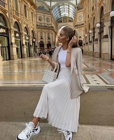 Gonna In Tulle, Stil Elegant, Looks Street Style, Outfit Trends, Trik Fotografi, 가을 패션, Fall Fashion Outfits, Casual Fall Outfits