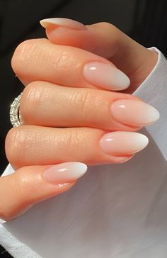 40 Drop-Dead Gorgeous Wedding Nail Designs For Your Big Day - Beauty, Fashion, Lifestyle and Trending Cocktail Party Nails Classy, Bridal Mani Pedi, Modern French Tip Nails, Modern French Tip, Simple Wedding Nails, Nails For Wedding, Wedding Day Nails, Unghie Sfumate, Richmond Wedding