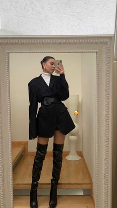 Spring Trends Outfits, Neue Outfits, Paris Outfits, Looks Black, Dress Inspo, Mode Inspo, Looks Chic, Bratislava, Outfit Inspo Fall