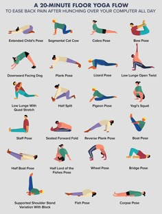 the 30 minute yoga flow chart for beginners to do it in less than one hour