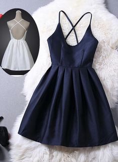 Short Navy Blue Women Dresses Graduation Dresses Short, Blue Graduation Dresses, Navy Blue Short Dress, डिजाइनर कपड़े, Short Graduation Dresses, Short Beach Dresses, Blue Graduation, Short Dress White, Formal Dresses For Teens