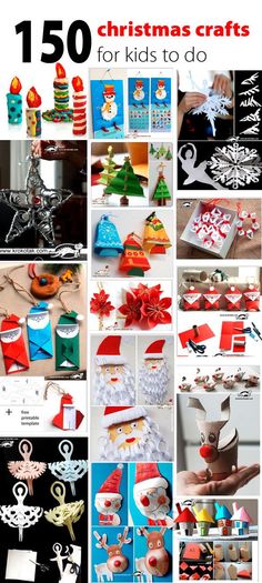 christmas crafts for kids to do