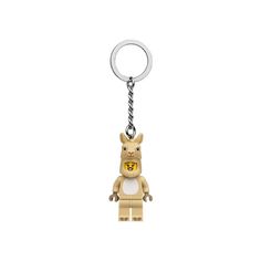 a lego keychain with an animal on it