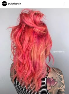 Blorange Hair, Bright Hair Colors, Blonde Hairstyles, Balayage Blonde, Pulp Riot, Bright Hair